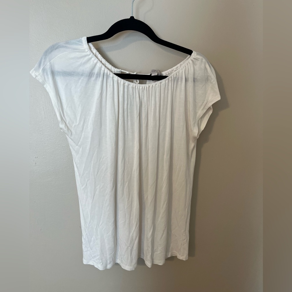 ⭐️ Cream Loose Tie Back Top ⭐️